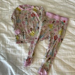 Little sleepies 2 pc princess pajamas